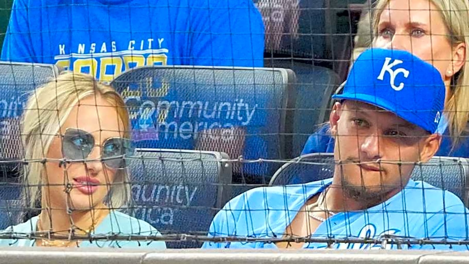 Chiefs’ Patrick Mahomes Shows Support to Kansas City Royals All-Stars