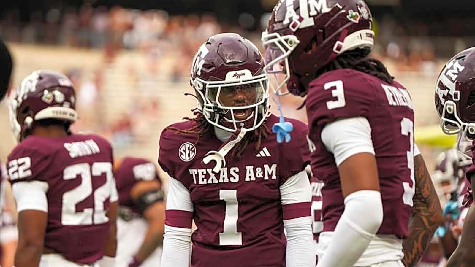 Texas A&M Safety Bryce Anderson Carted Off Field vs. Notre Dame After Scary Injury