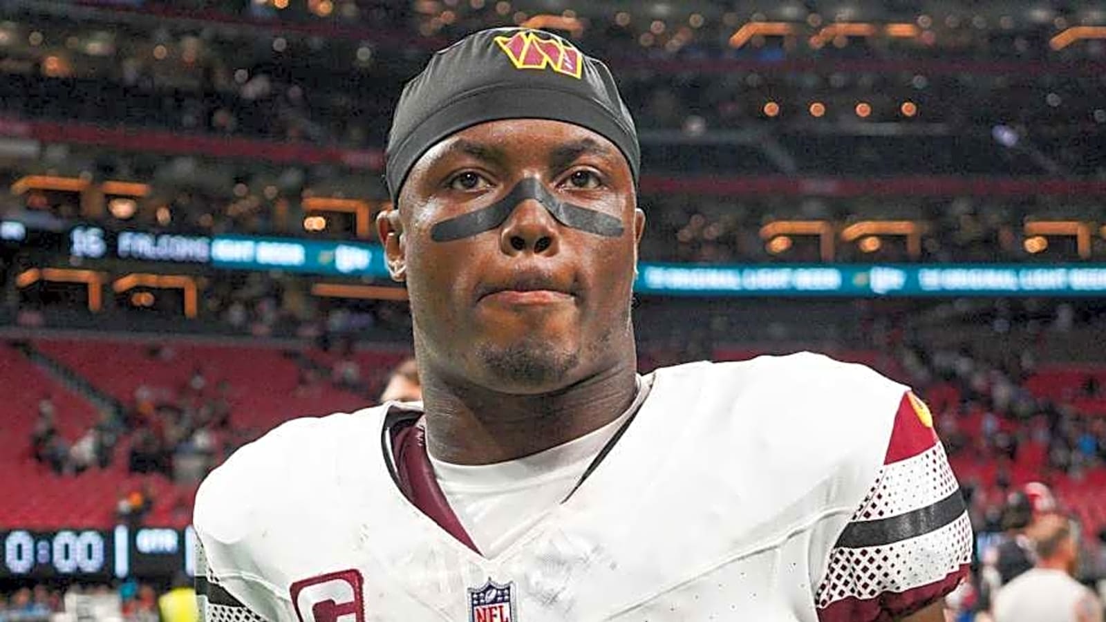 Terry McLaurin is not happy with the Commanders