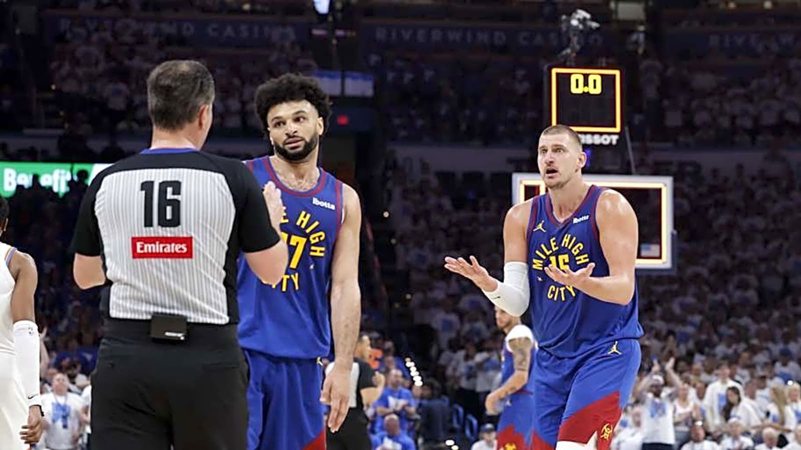 There are two possible schedules for the Western Conference Finals