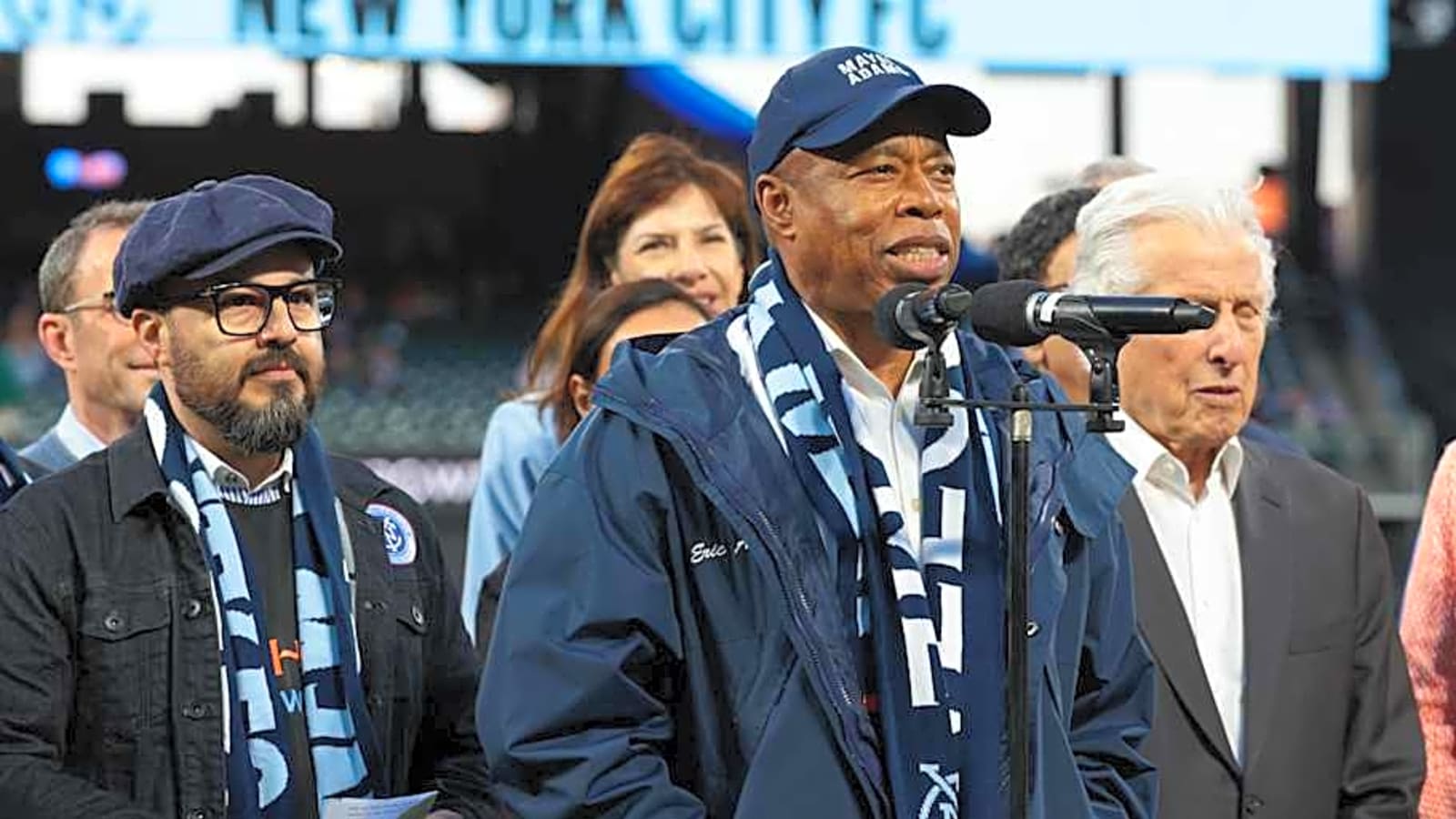 NYC Mayor Eric Adams Bids Knicks Coach Farewell