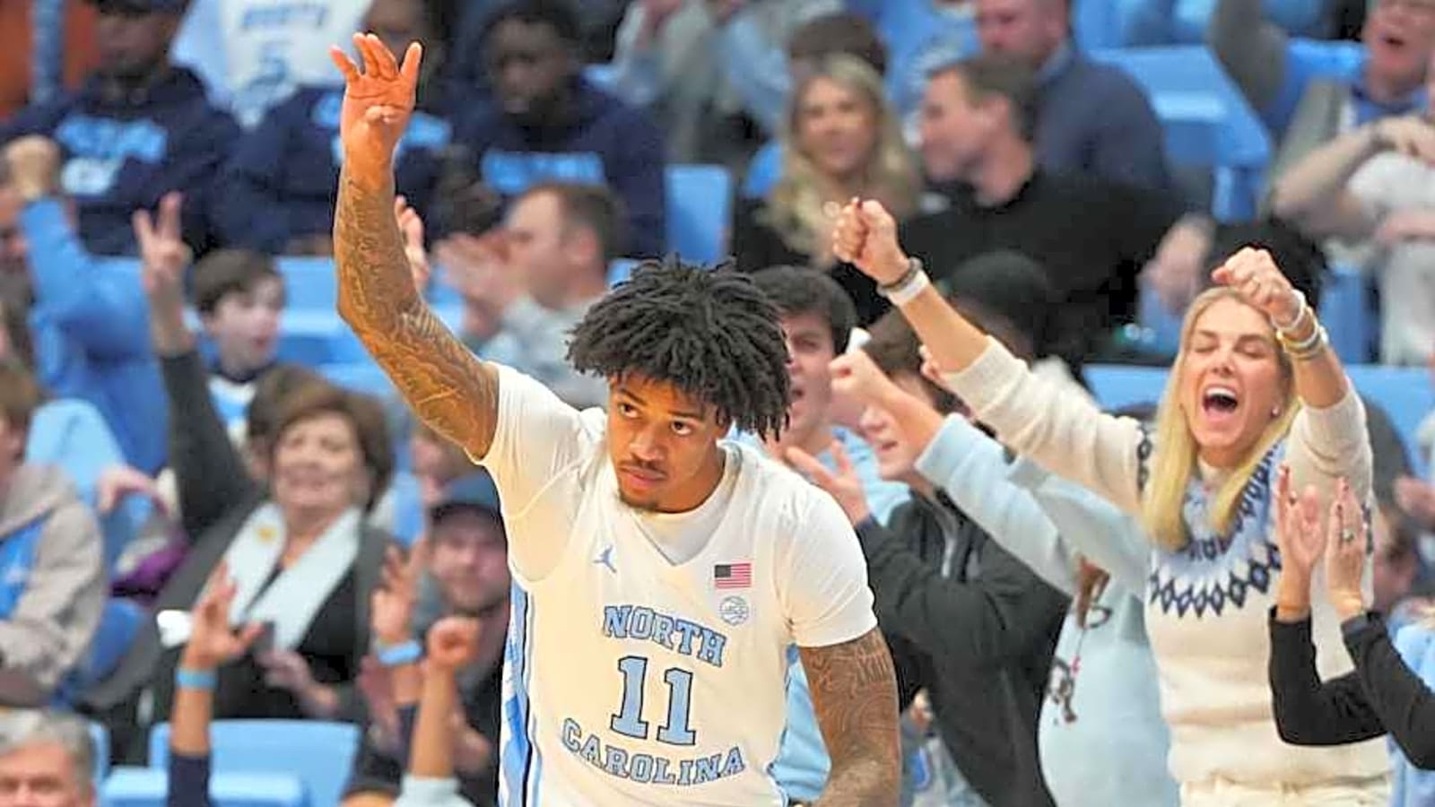 North Carolina Runs by Notre Dame in Blowout Win