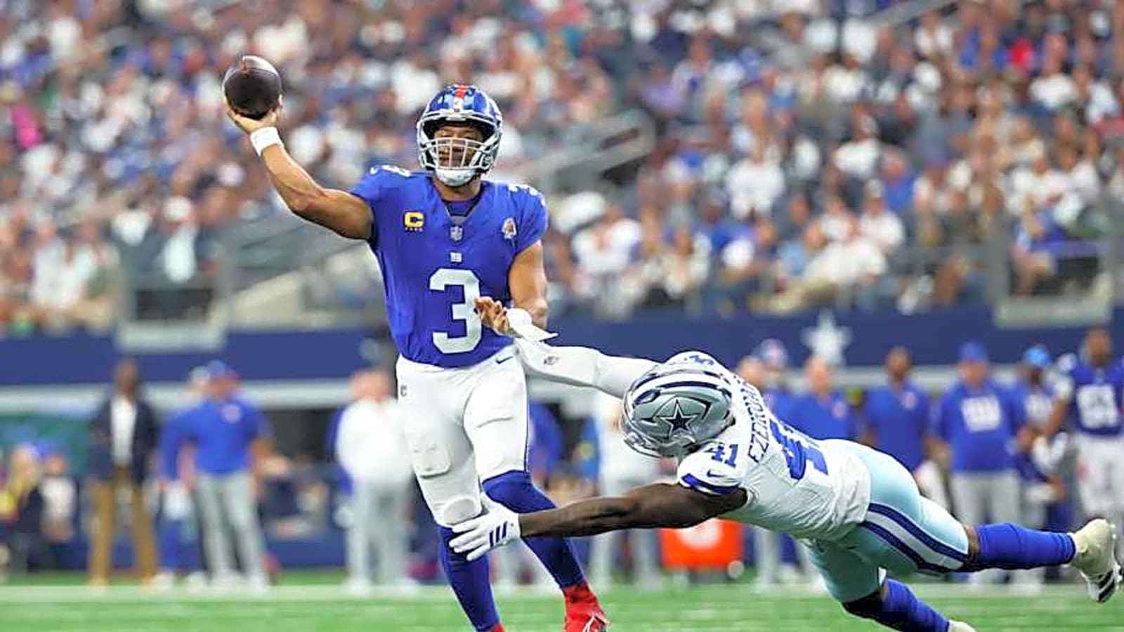 NY Giants-Dallas Week 2 Barnburner Earns Prestigious Ranking