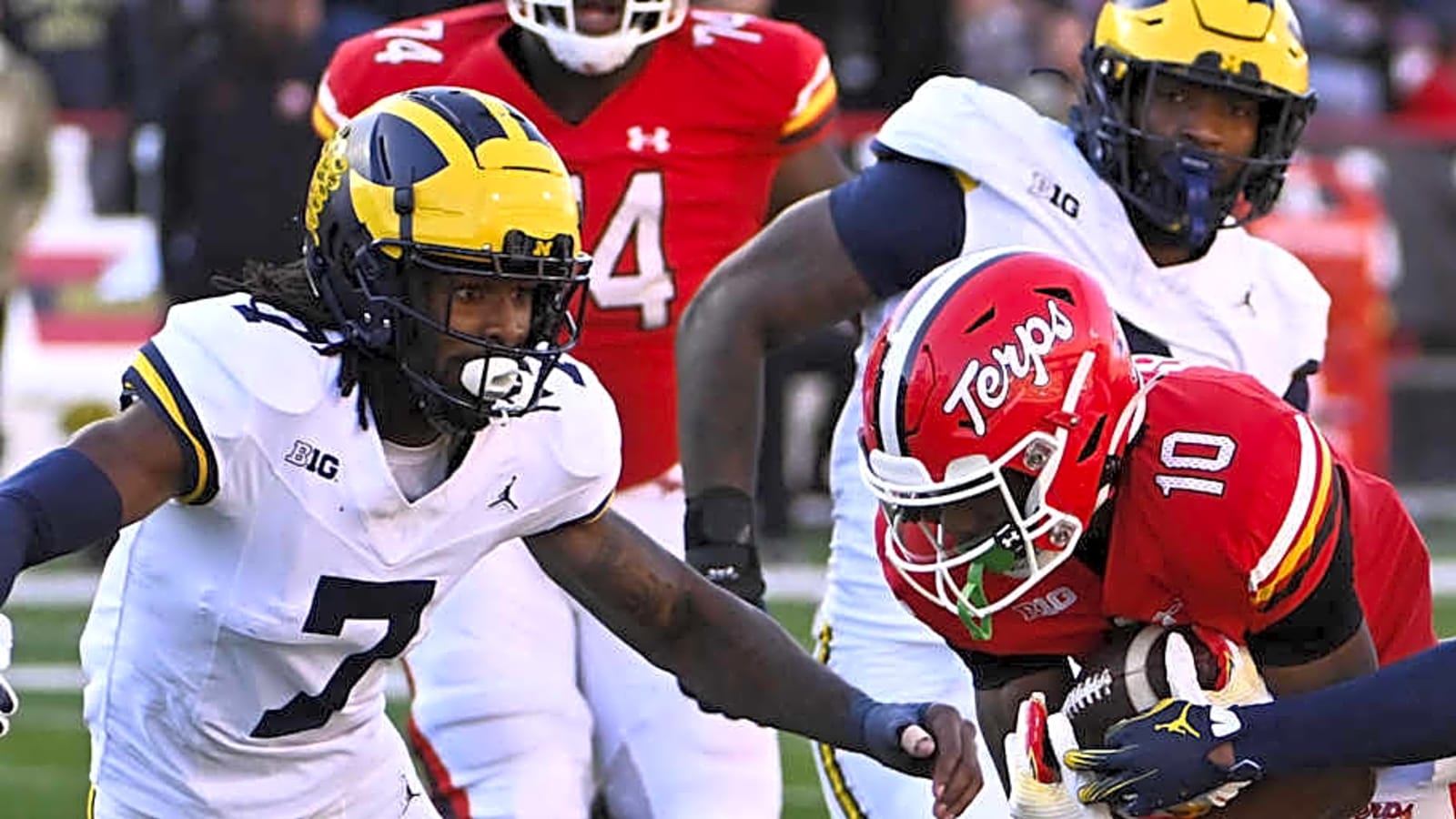 Maryland looks to hold off national powers Notre Dame, Michigan for elite in-state recruit