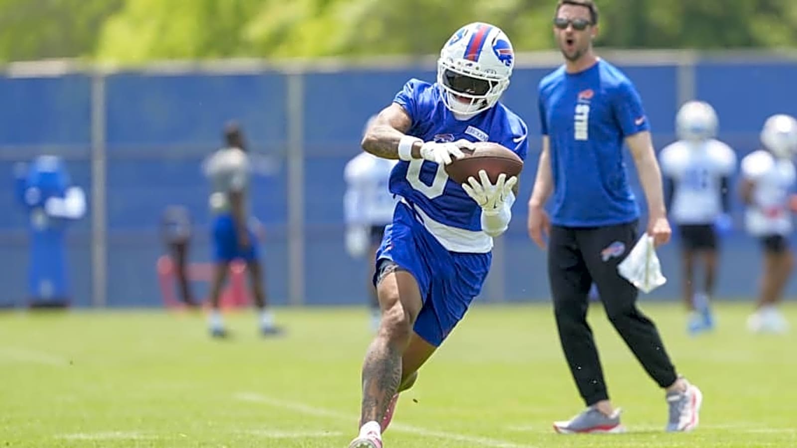 Bills second-year wide receiver &#39;flying up&#39; fantasy draft boards