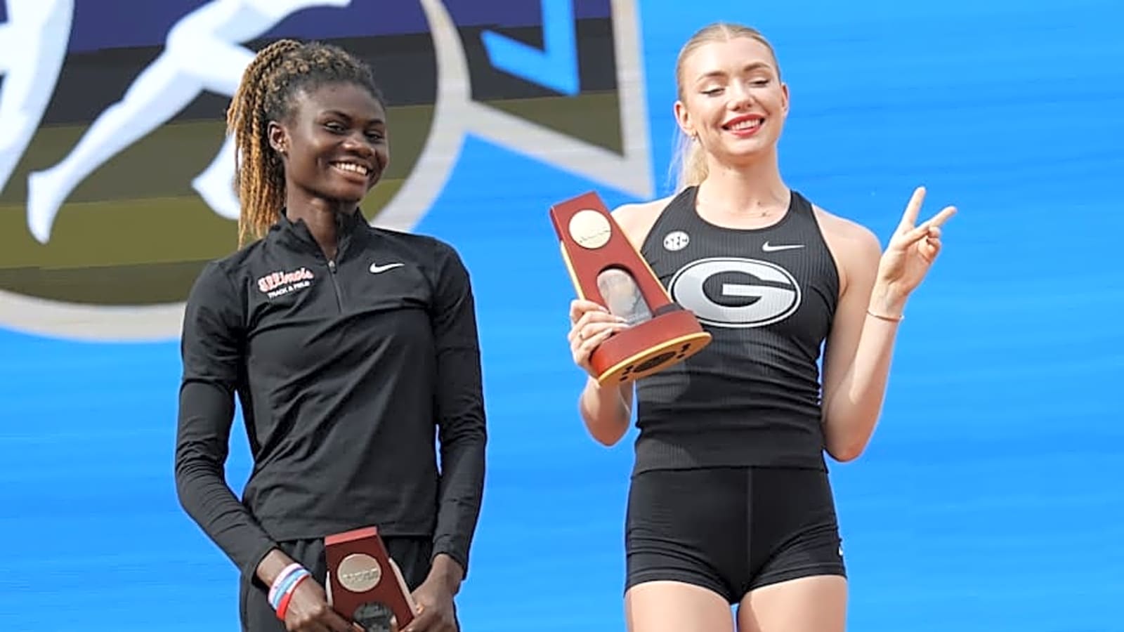 Illinois High Jumper Rose Yeboah Finishes Second at NCAA Championships