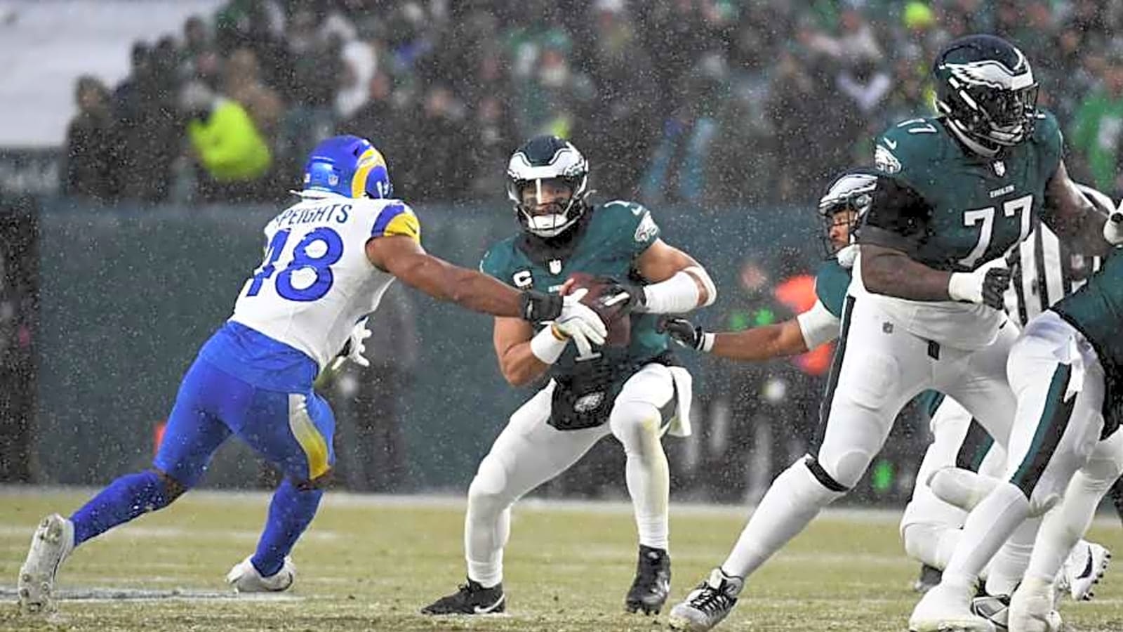 Rams&#39; Omar Speights Selected Predicted to Breakout in 2025