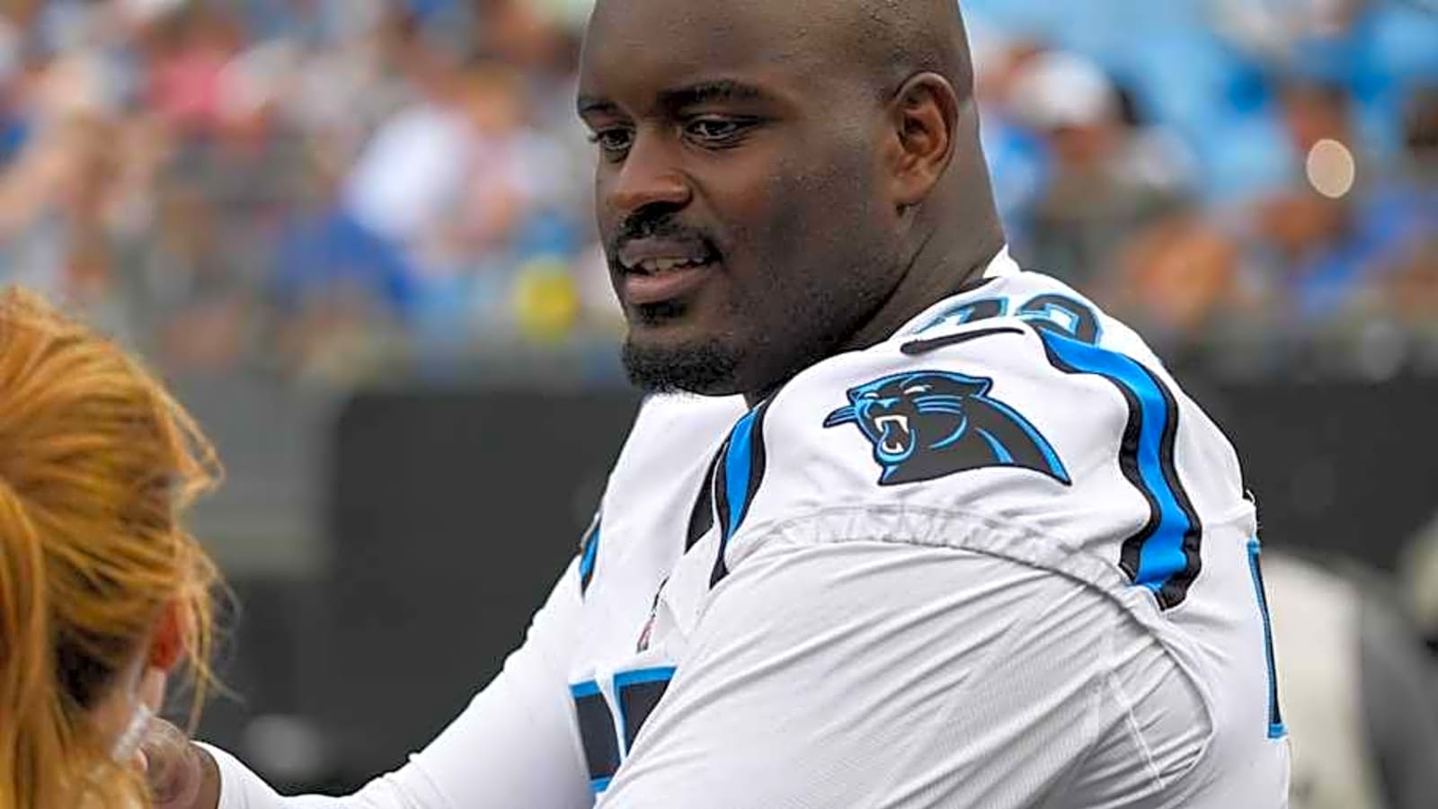 Panthers vet Taylor Moton talks up an underrated part of Bryce Young's game