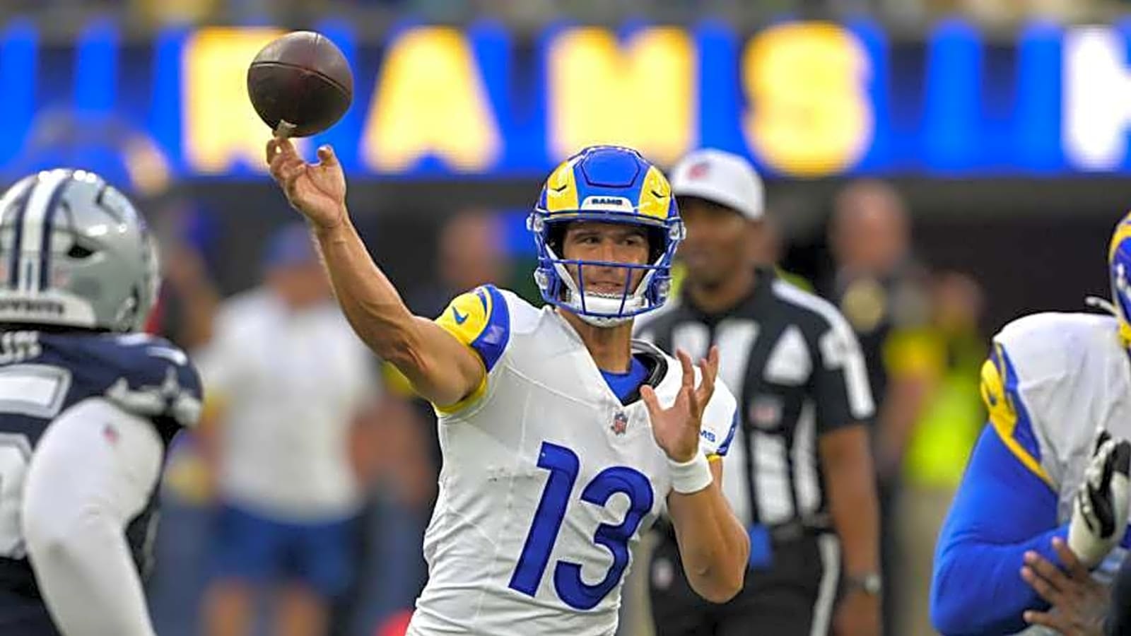 Watch: Rams Stetson Bennett&#39;s Preseason Week One Press Conference