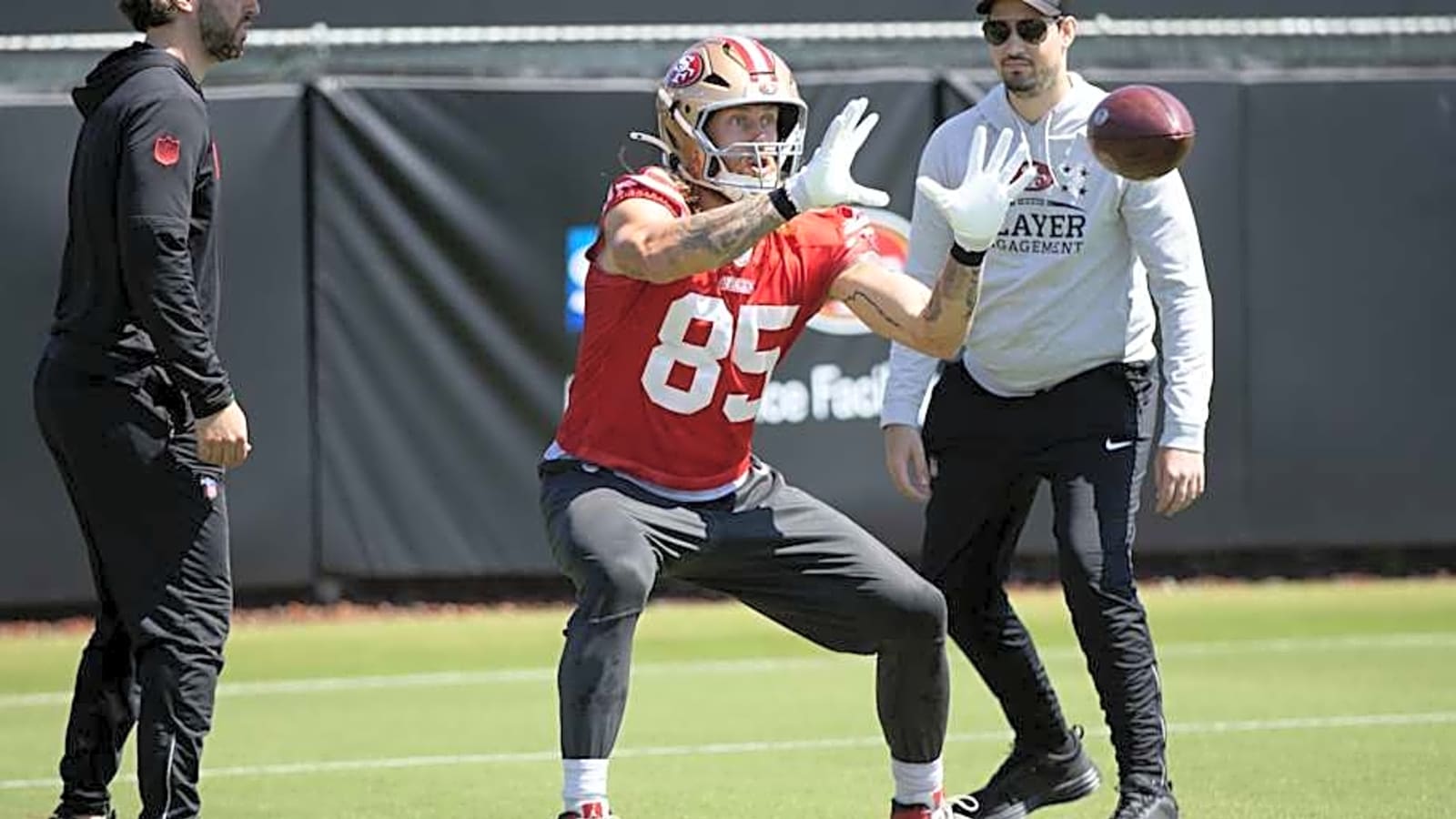 George Kittle: 49ers Offense 'Needs to Play at a Really High Level'