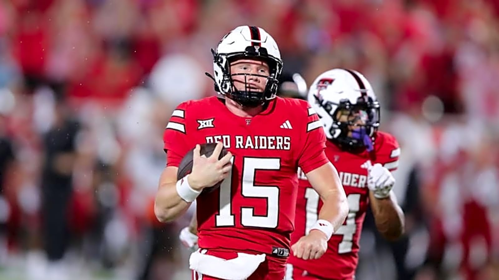 Texas Tech&#39;s Will Hammond shows off speed, impresses in Week 1