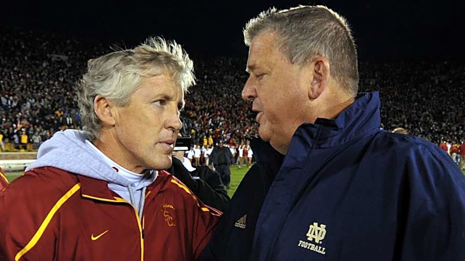 Pete Carroll Doesn't Hold Back On 'Bush Push' Ahead of Historic USC–Notre Dame Game