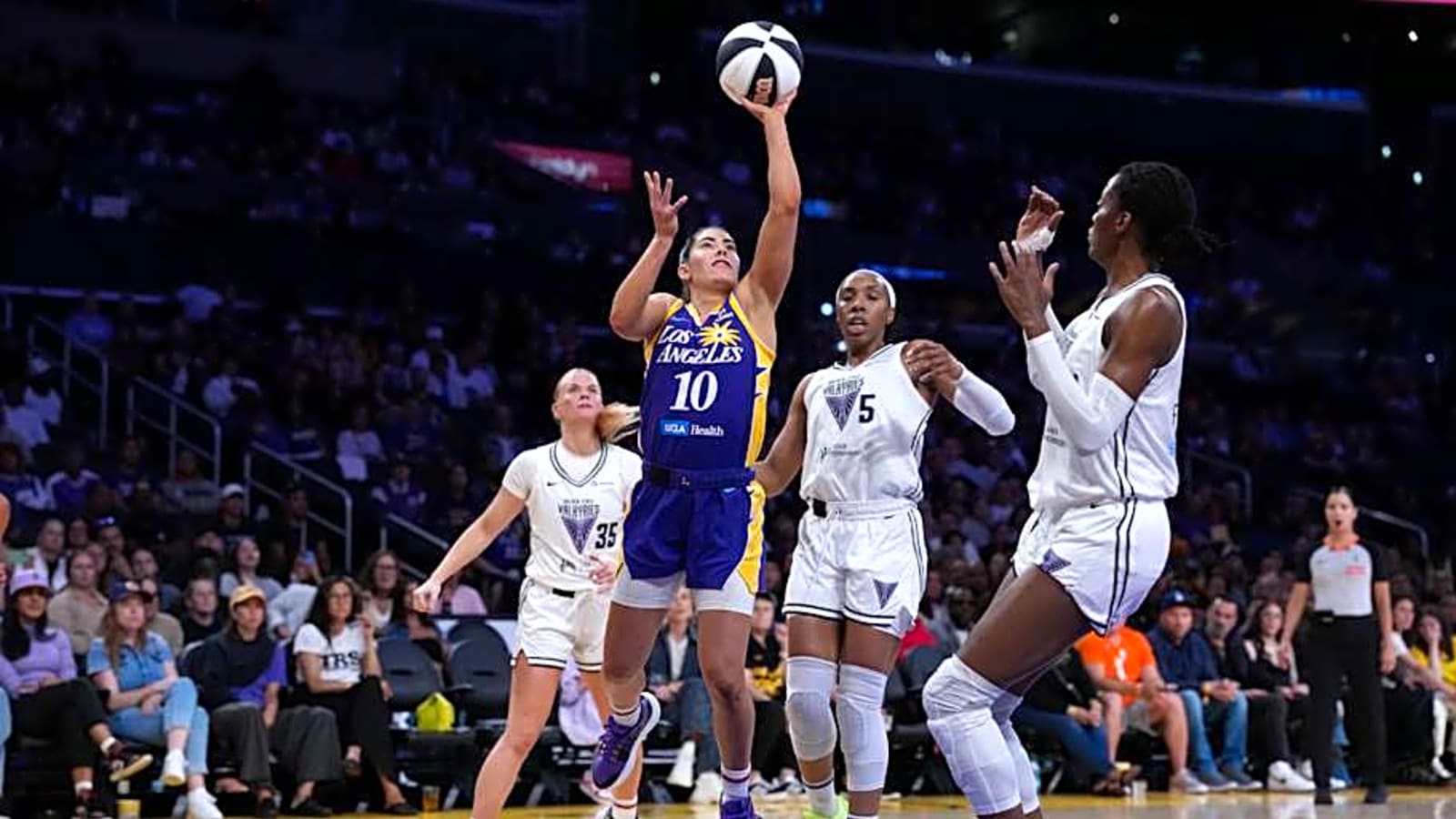 Sparks Notes: Kelsey Plum Makes Playoff Promise, Insights on Playing Caitlin Clark, Cameron Brink Argues WNBA Rule