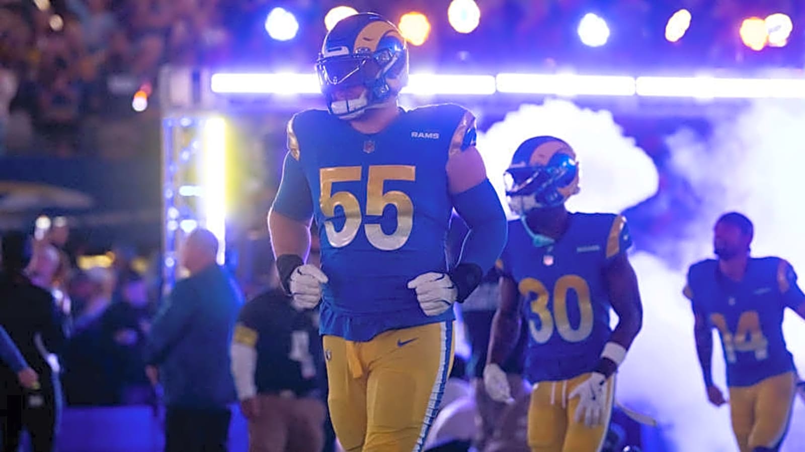 Rams’ Rookie Sacks Leader Braden Fiske Takes On New Diet