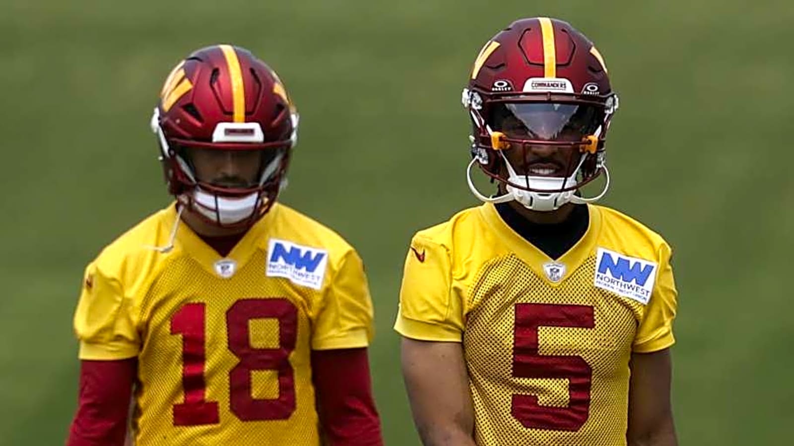 Jayden Daniels staying grounded and grinding with all of Washington behind him