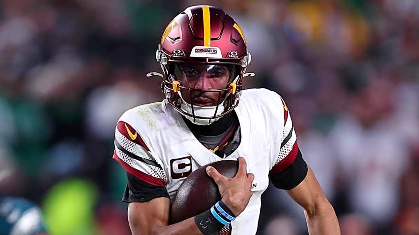 Commanders QB Jayden Daniels running towards elite status