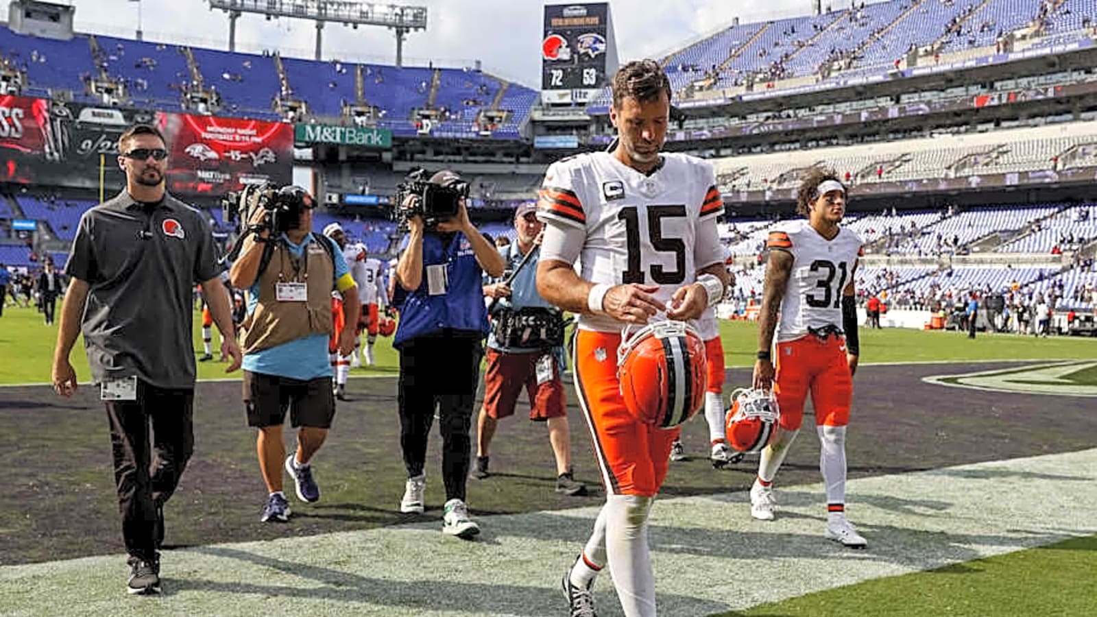 Where the Cleveland Browns rank amongst fellow winless football teams