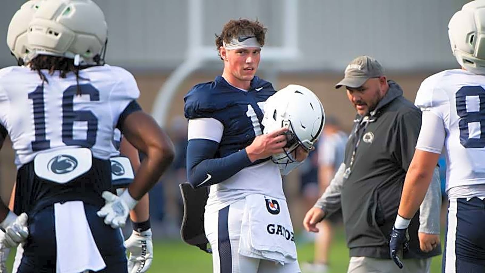 Penn State&#39;s Drew Allar Explains How He Joined Travis Kelce&#39;s American Eagle Campaign