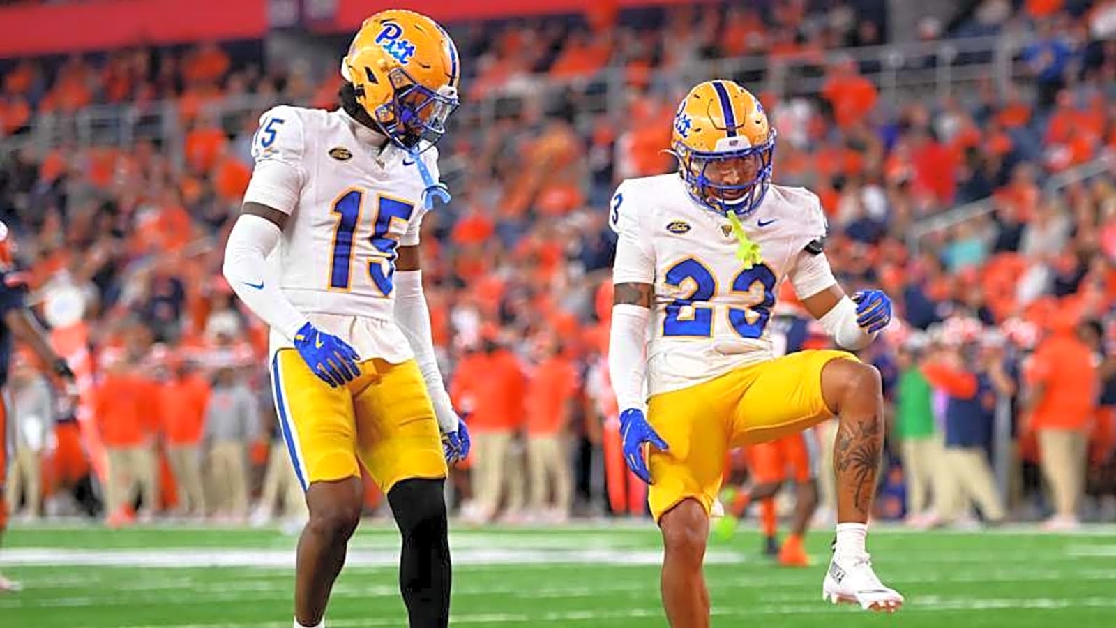 Who Walked for Pitt Senior Day?