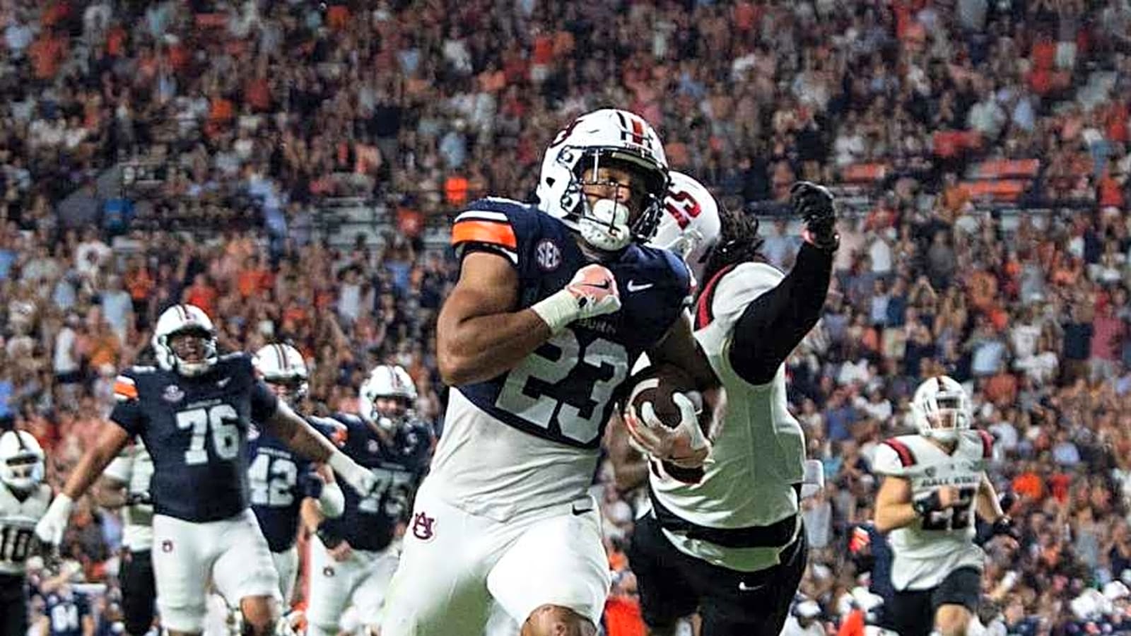 South Alabama Matchup Gives Auburn Another Opportunity to Let Run Game Shine