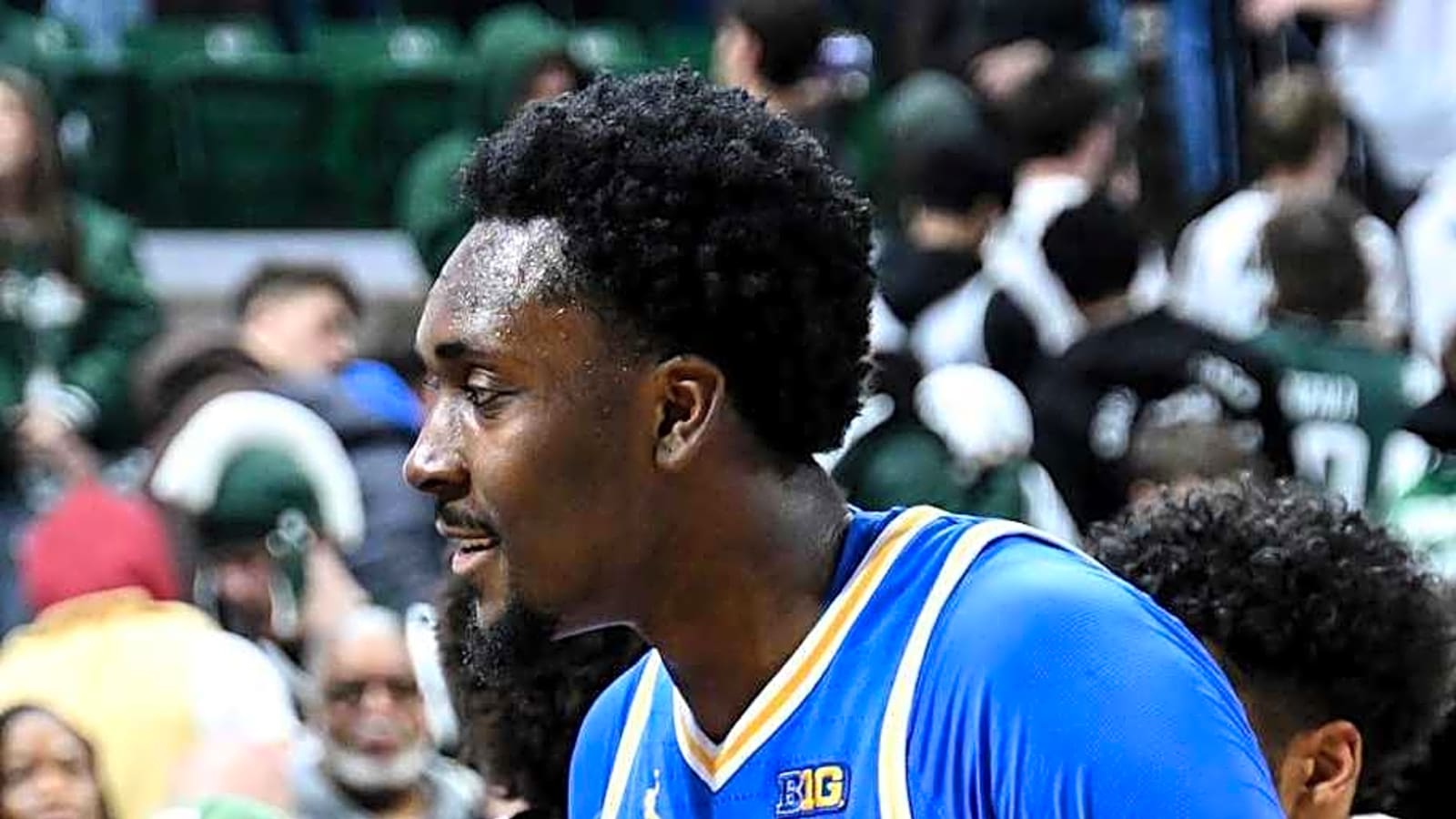 UCLA's Booker Shows Appreciation for MSU Reception