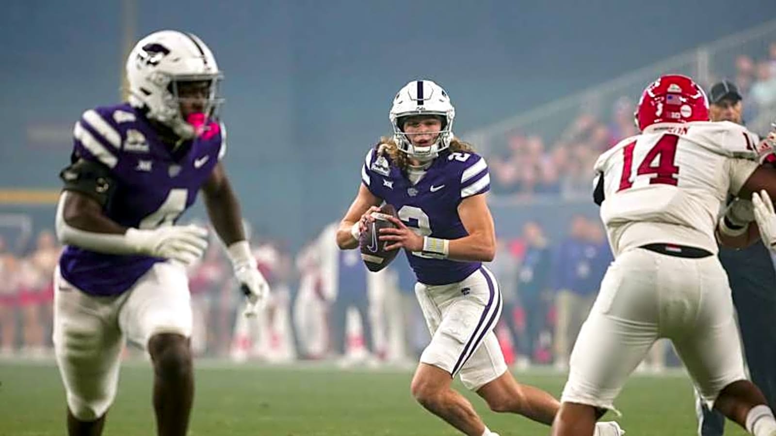 K-State’s Avery Johnson Can&#39;t Help Raving About Newest Wide Receiver