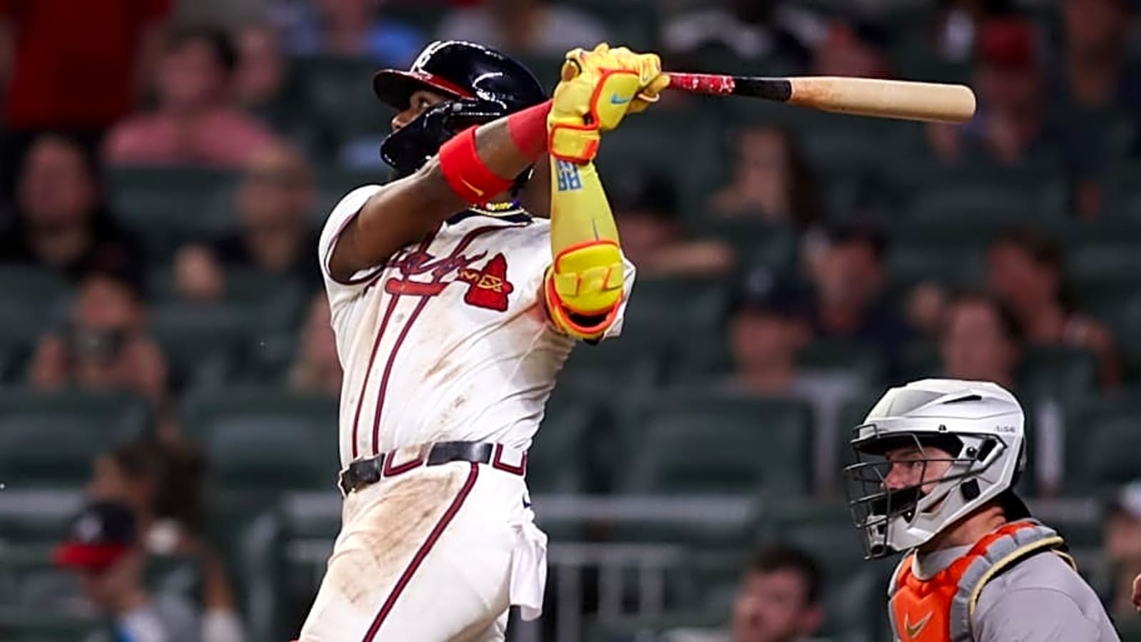 Snitker Keeping Acuña in New Spot in Braves Lineup, Though Out Wednesday