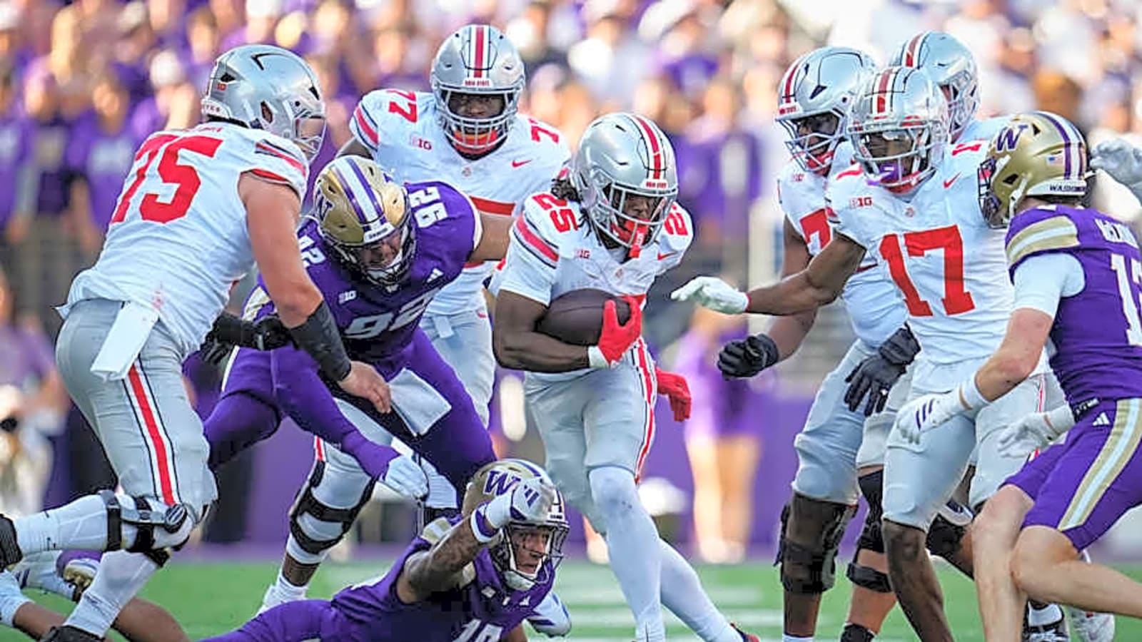 Ohio State climbs national statistical rankings with win over Washington