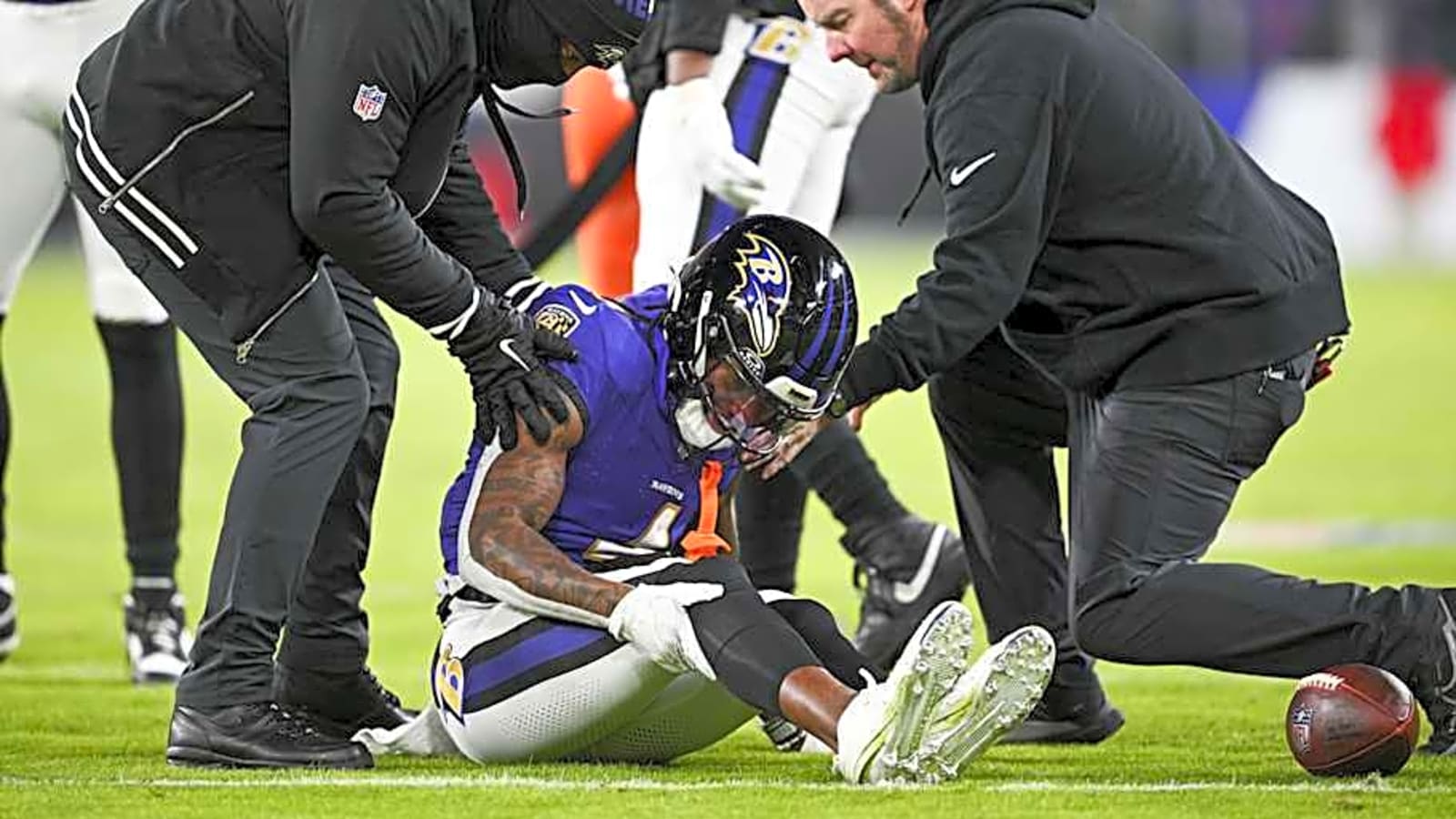 Ravens&#39; Zay Flowers Avoids Offseason Knee Surgery