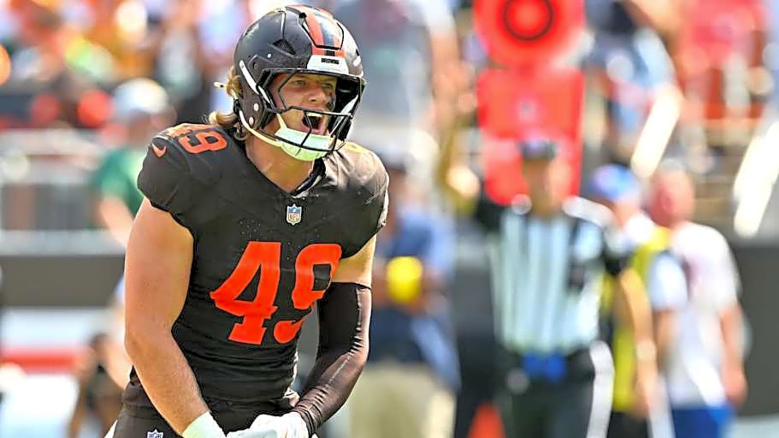 Four weeks in, Carson Schwesinger is already proving something to the Browns