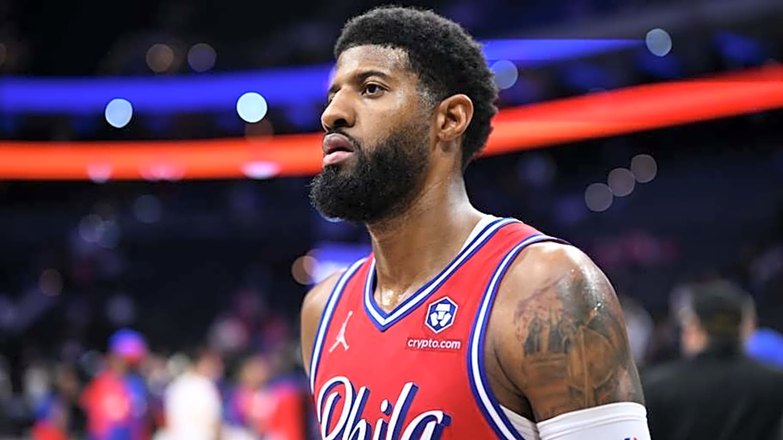 NBA Star Paul George Reacts To Rockets-Suns Trade