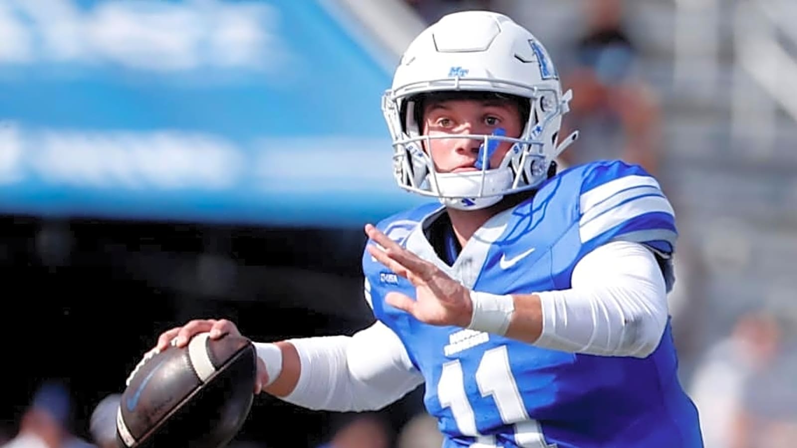 MTSU QB Nicholas Vattiato Headlines CUSA Nominations for AFCA Good Works Team