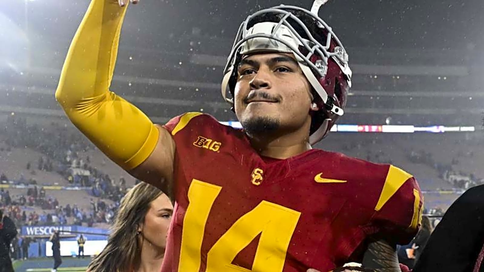 USC Trojans&#39;  Lincoln Riley Gives Injury Update For Quarterback Jayden Maiava