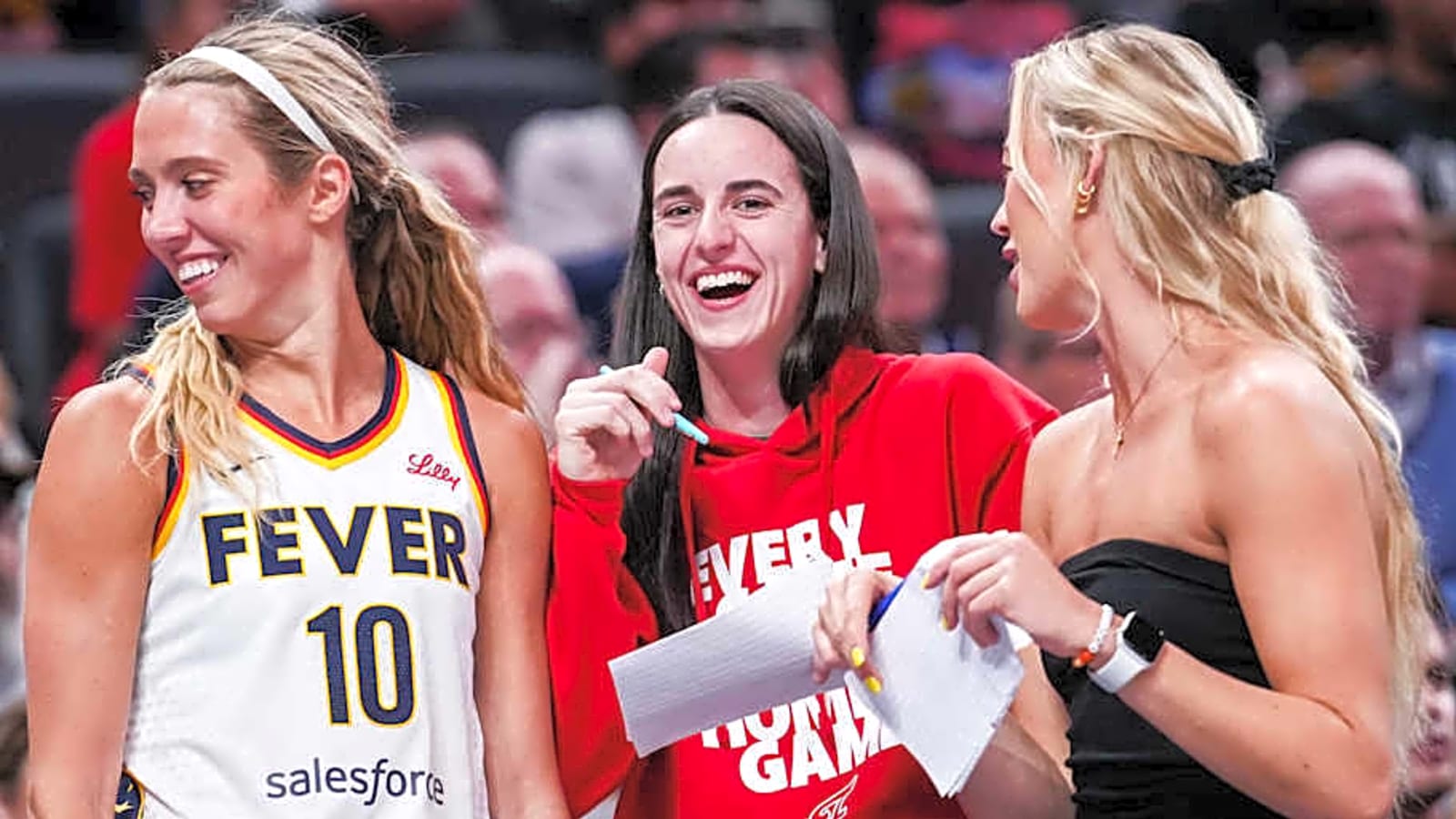 Sophie Cunningham&#39;s &#39;Tres Leches&#39; Caitlin Clark, Lexie Hull Fever Outfit Turns Heads