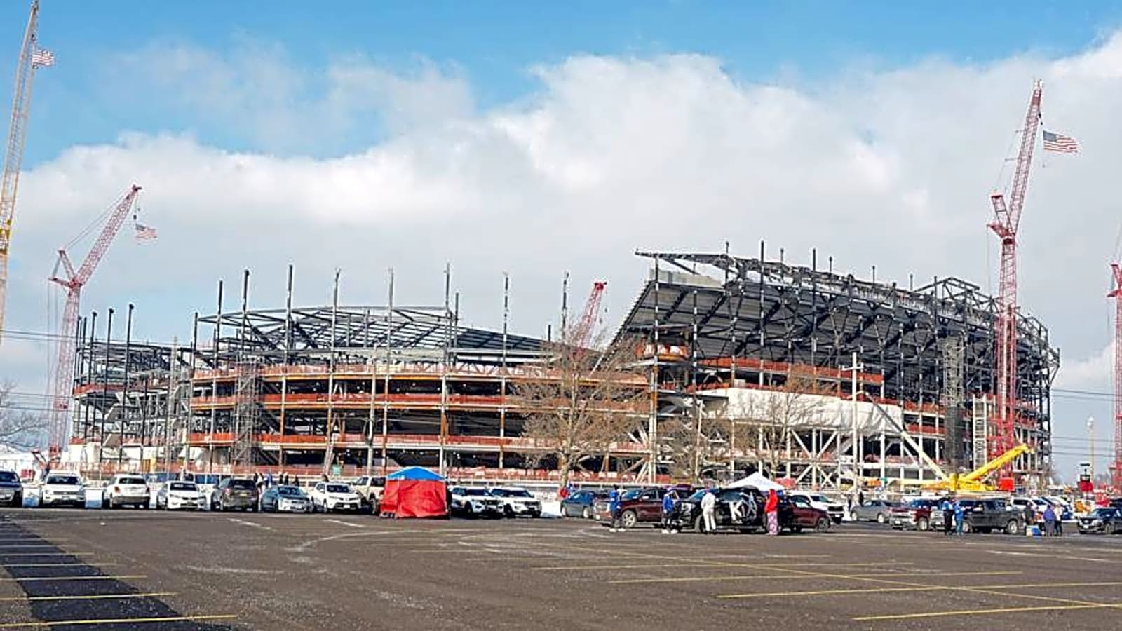 TikToker shares construction update video inside new Highmark Stadium
