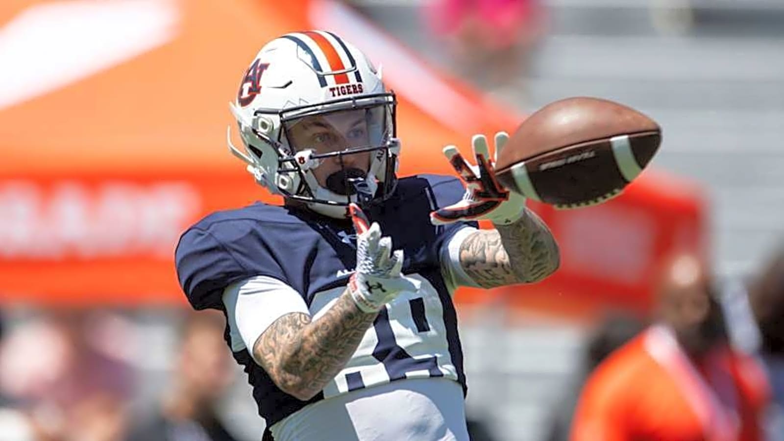 Auburn WR Enters Transfer Portal