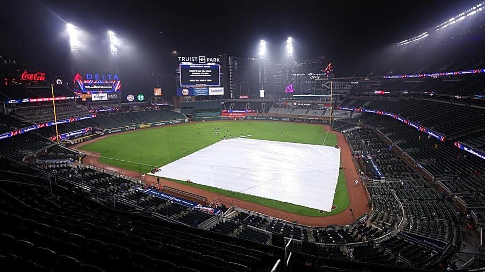 Braves vs Giants Series Finale Postponed Due to Weather