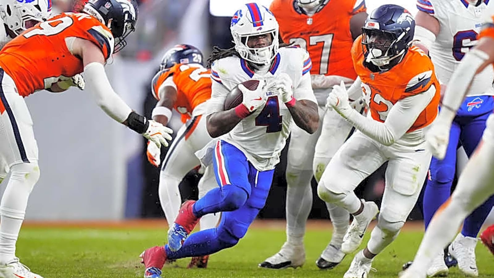 Bills' Bell Cow James Cook Headlines Hall-of-Fame Running Back's Top 5 List