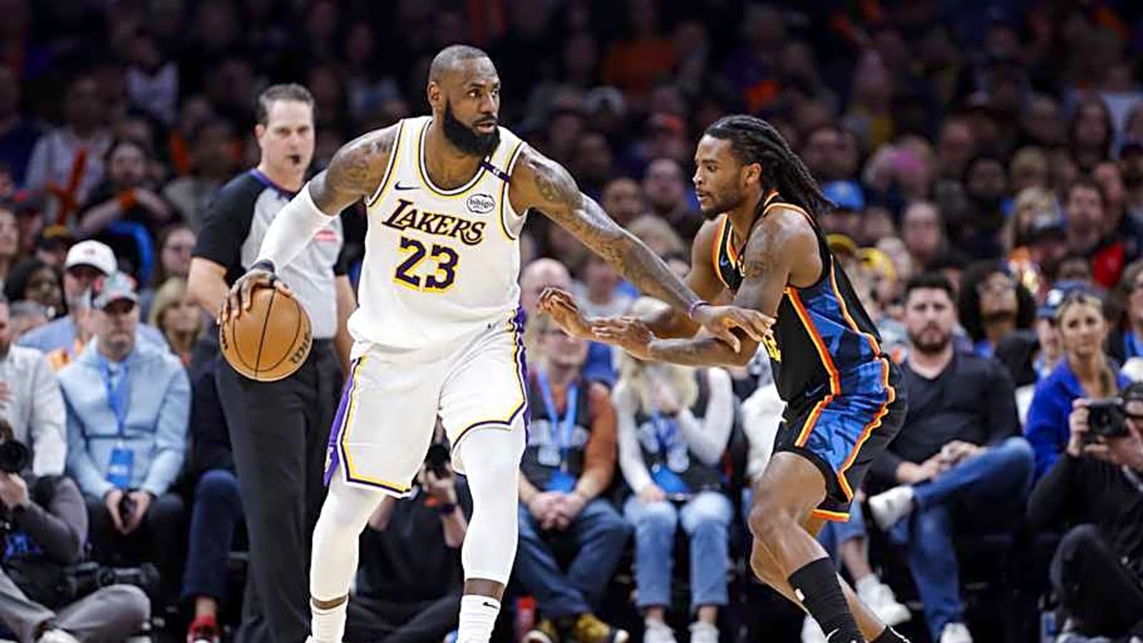 OKC Thunder Have Interesting Starting Lineup Decision vs. Lakers