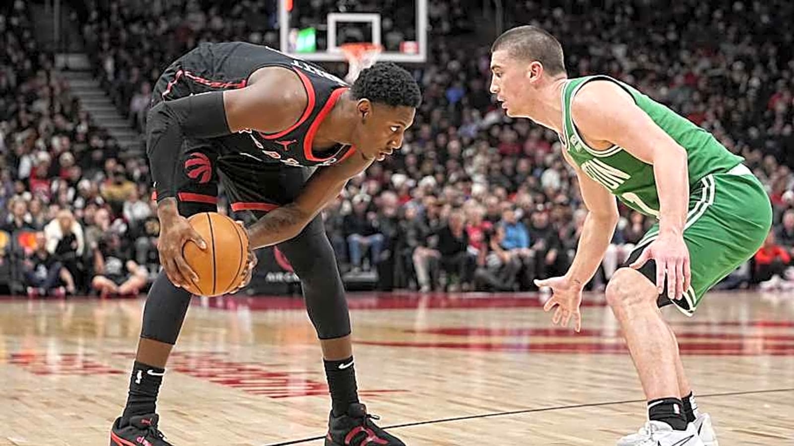 Report: Celtics Turned Down Toronto Raptors’ RJ Barrett Offer for Jrue Holiday