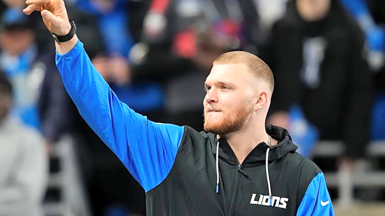 Lions defensive end Aidan Hutchinson shares huge update on rehab from broken leg