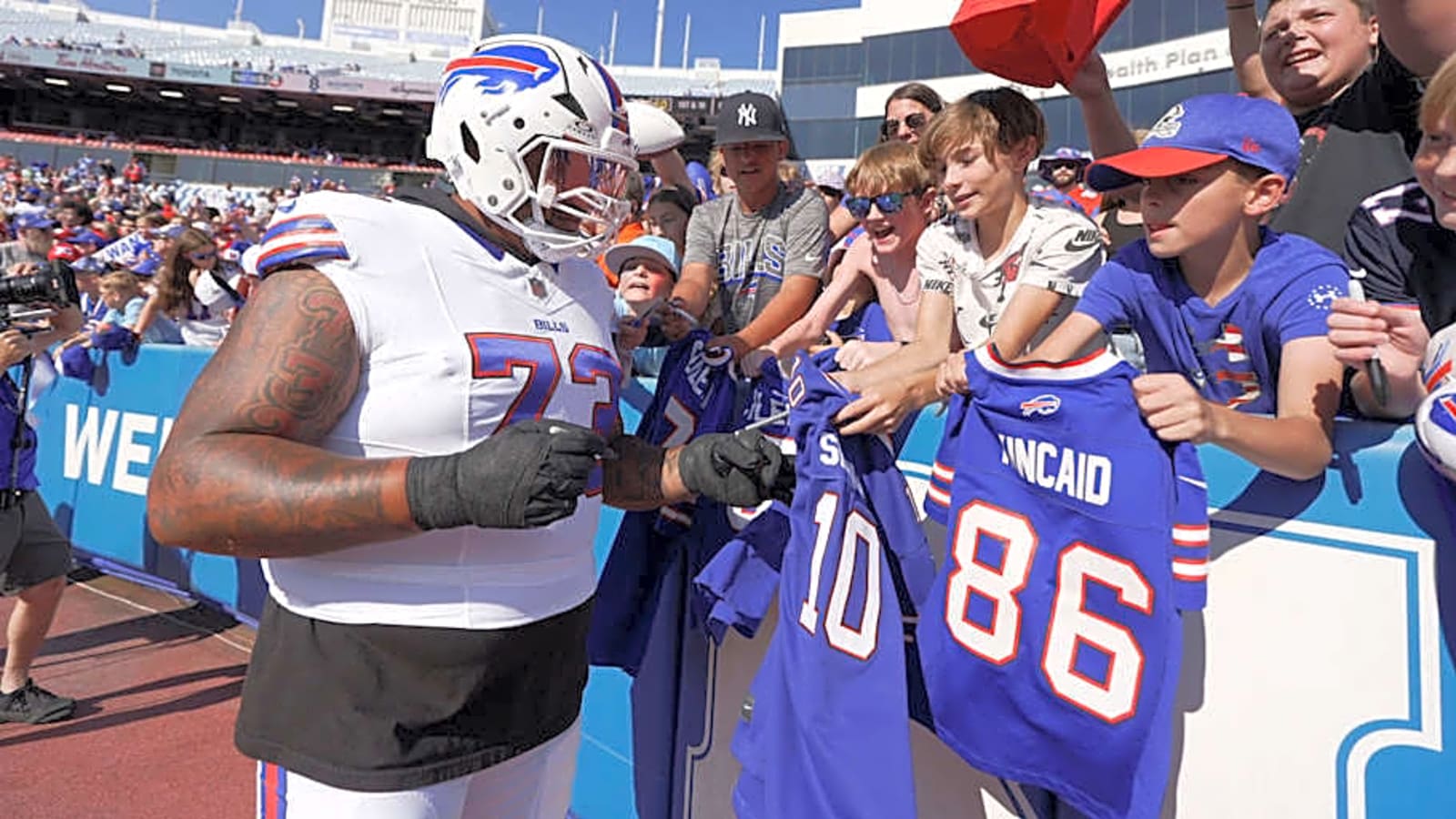 Bills&#39; Pro Bowl hog molly makes massive 54-spot leap in NFL Top 100