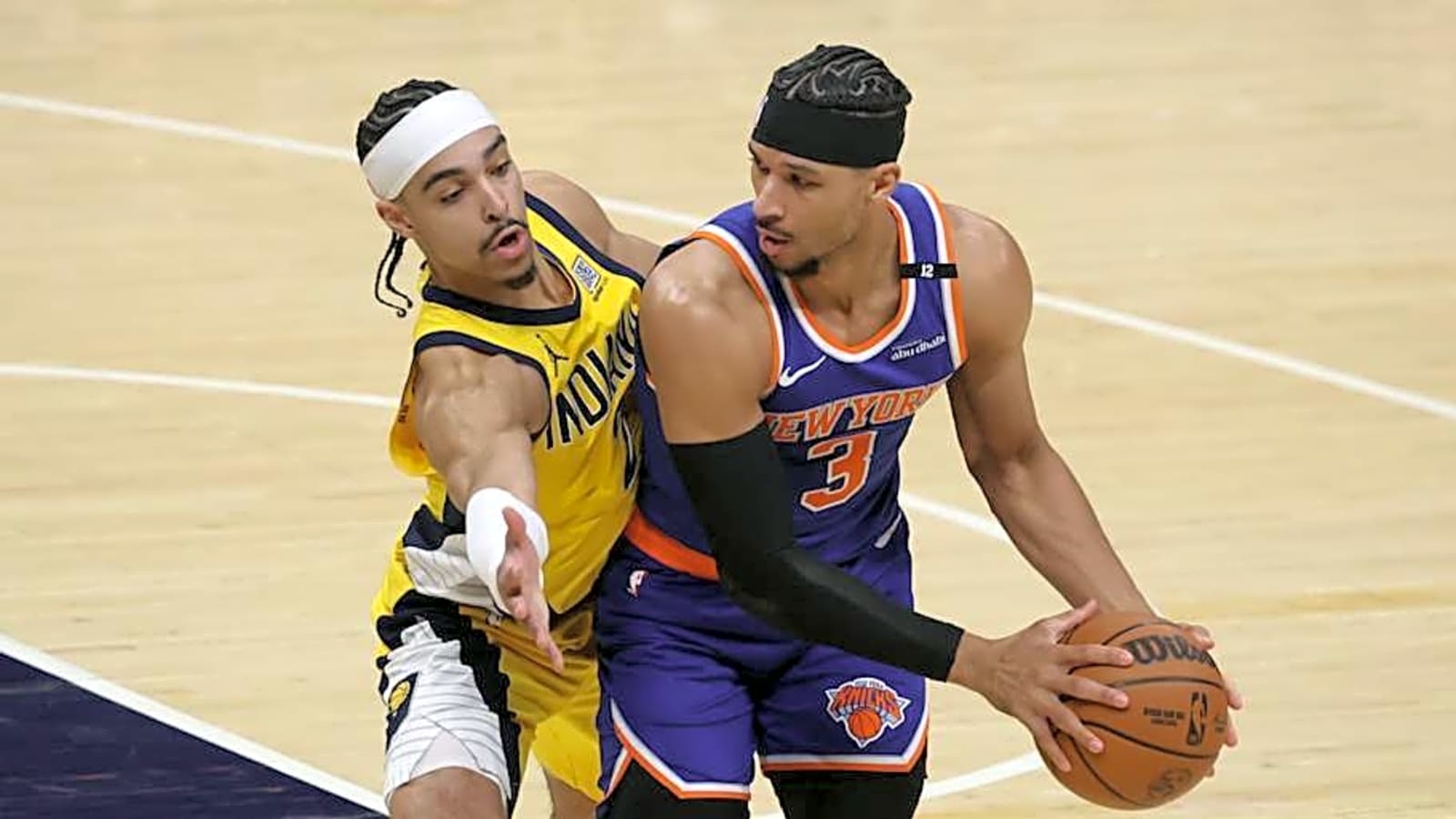 Josh Hart Plays Knicks&#39; Hero in Relief
