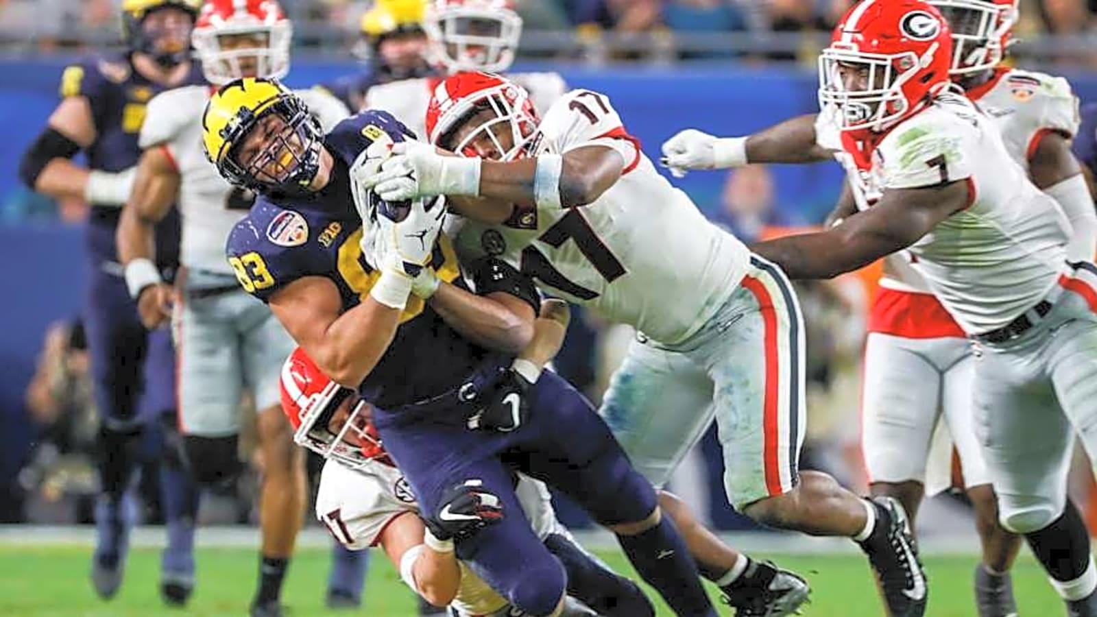 Connor Stallions Reveals He Knew 'Almost Every Signal' vs. Georgia in the Orange Bowl
