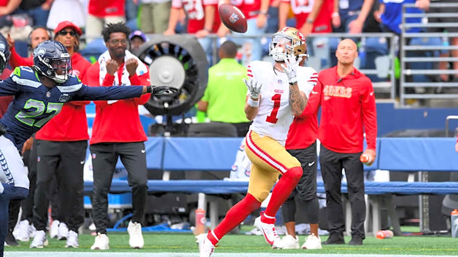 Ricky Pearsall&#39;s Week 1 performance changes everything for the 49ers