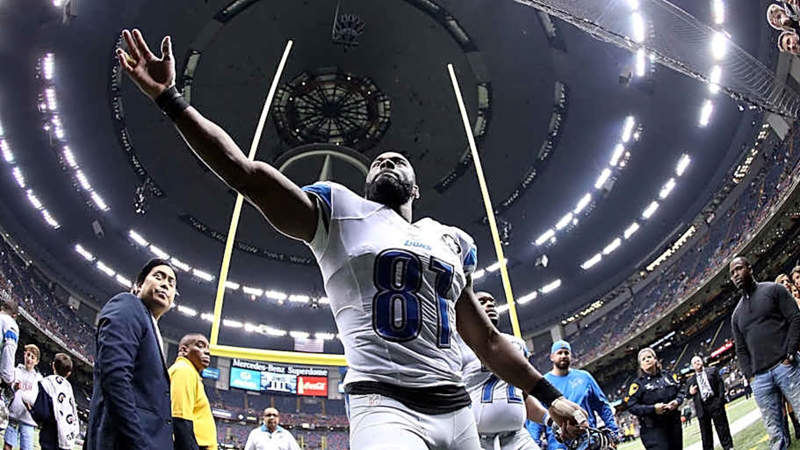 Calvin Johnson&#39;s Lions career earns him huge spot on All-Quarter Century team