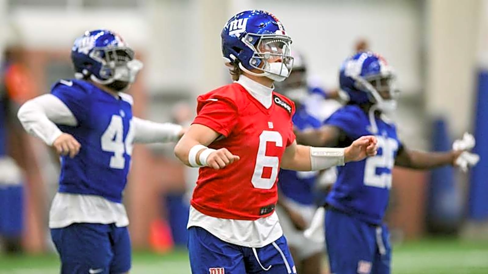 Brian Daboll Gives Update on NY Giants QB Jaxson Dart&#39;s Development
