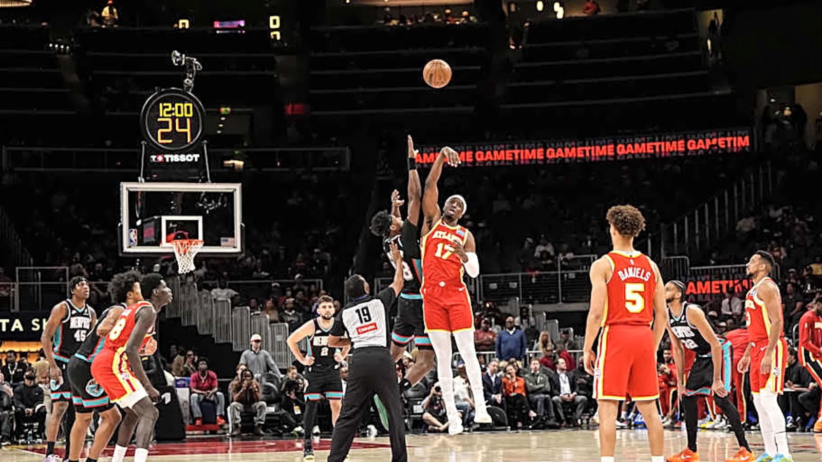 Starting Lineups Announced For Tonight's Hawks-Nets Matchup