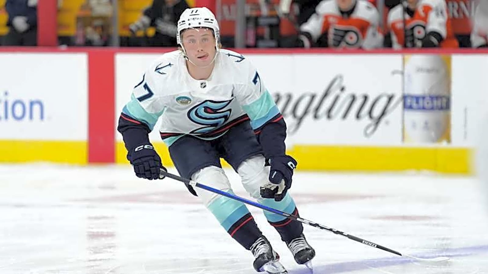Berkly Catton Makes History, NHL Debut in Kraken Loss