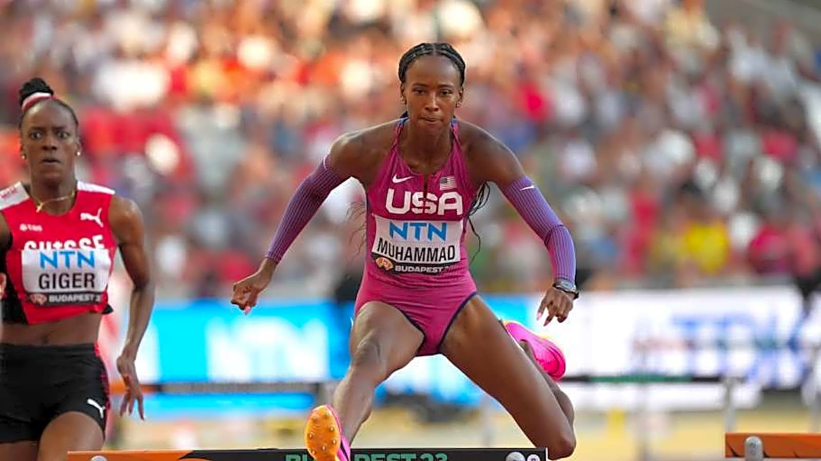 Dalilah Muhammad Breaks 400-Meter Hurdle Masters World Record At Monaco Diamond League